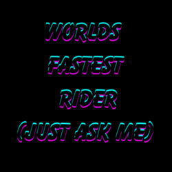 Fastest Rider - AS Colour - Staple Tee Design